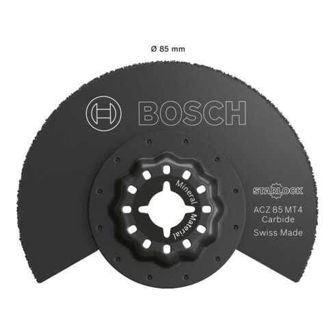 Bosch Lama da segmenti Multi Material ACZ 85 MT4, Starlock, 85 mm