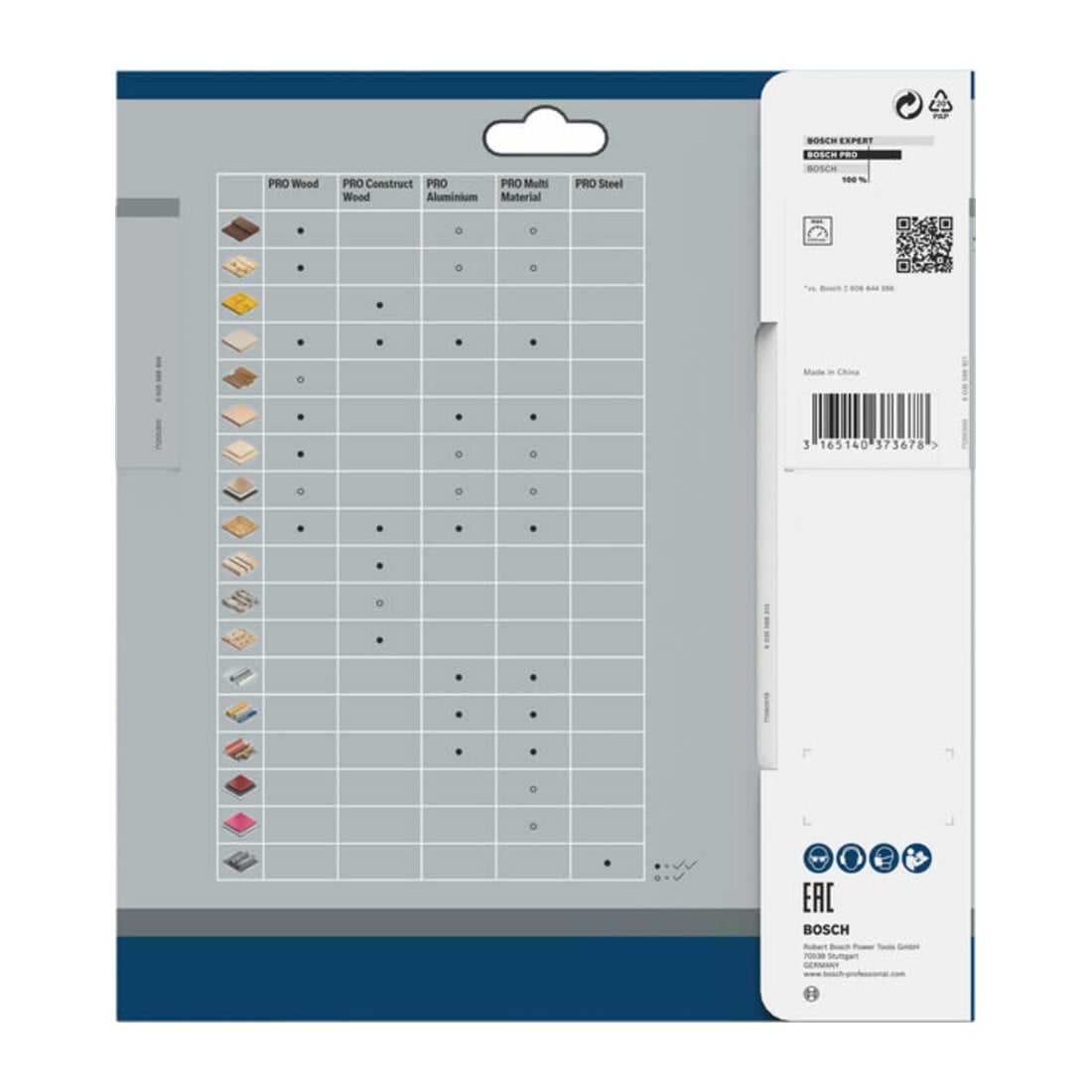 Bosch Lama Optiline Wood per seghe circolari manuali 190 x 30 x 2,0 mm 24