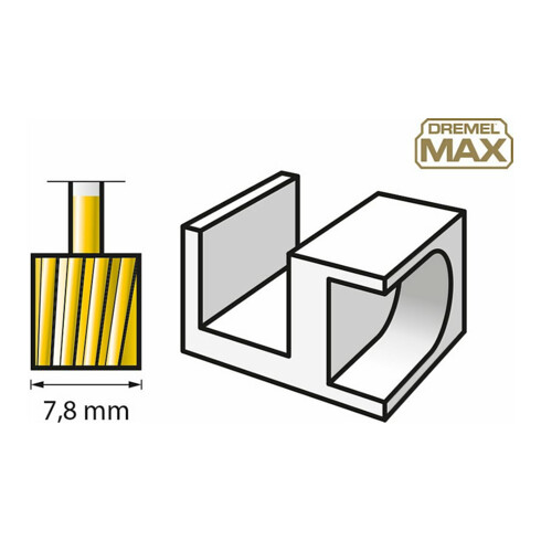 Bosch Lama per fresatura 115DM