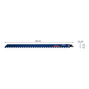 Bosch Lama per sega a gattuccio EXPERT Aerated Concrete S 2041 HM-4