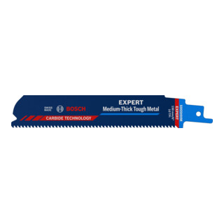 Bosch Lama per sega a gattuccio EXPERT Medium-Thick Tough Metal S 955 HHM, 1pz.