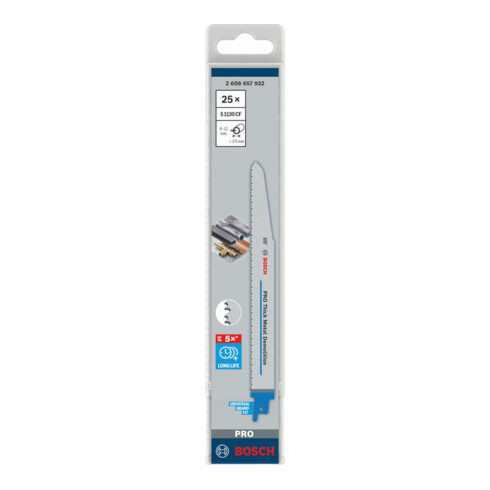 Bosch Lama per sega a gattuccio PRO S1130CF SSB Set