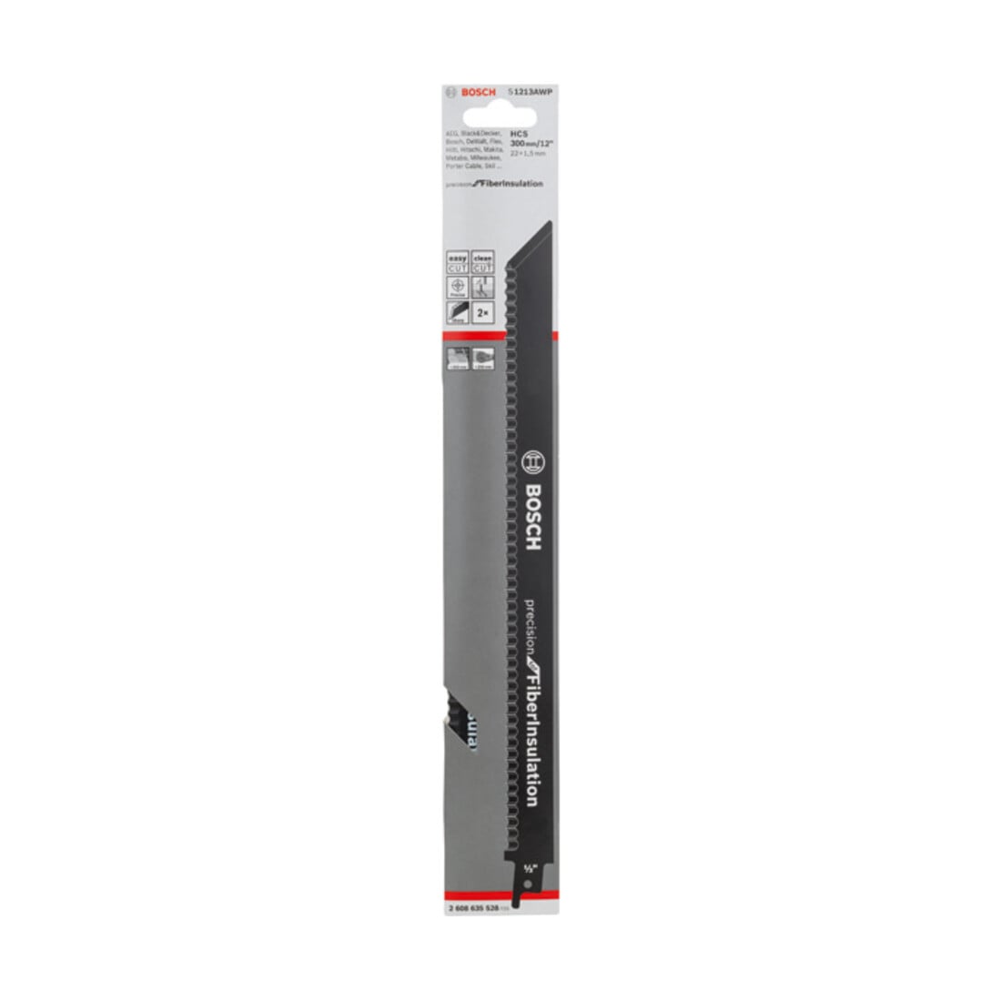 Bosch Lama per sega a gattuccio S 1213 AWP Precision for FiberInsulation