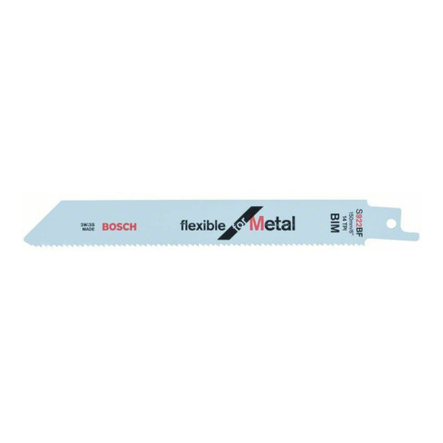 Bosch Lama per sega a gattuccio S 922 BF Flexible for Metal