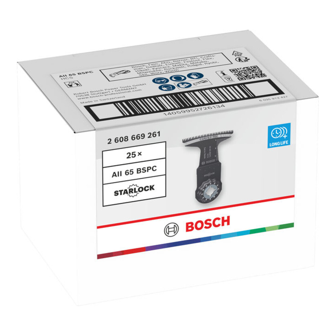 Bosch Lama per sega a immersione AII 65 BSPC legno, Starlock, 65 x 40 mm