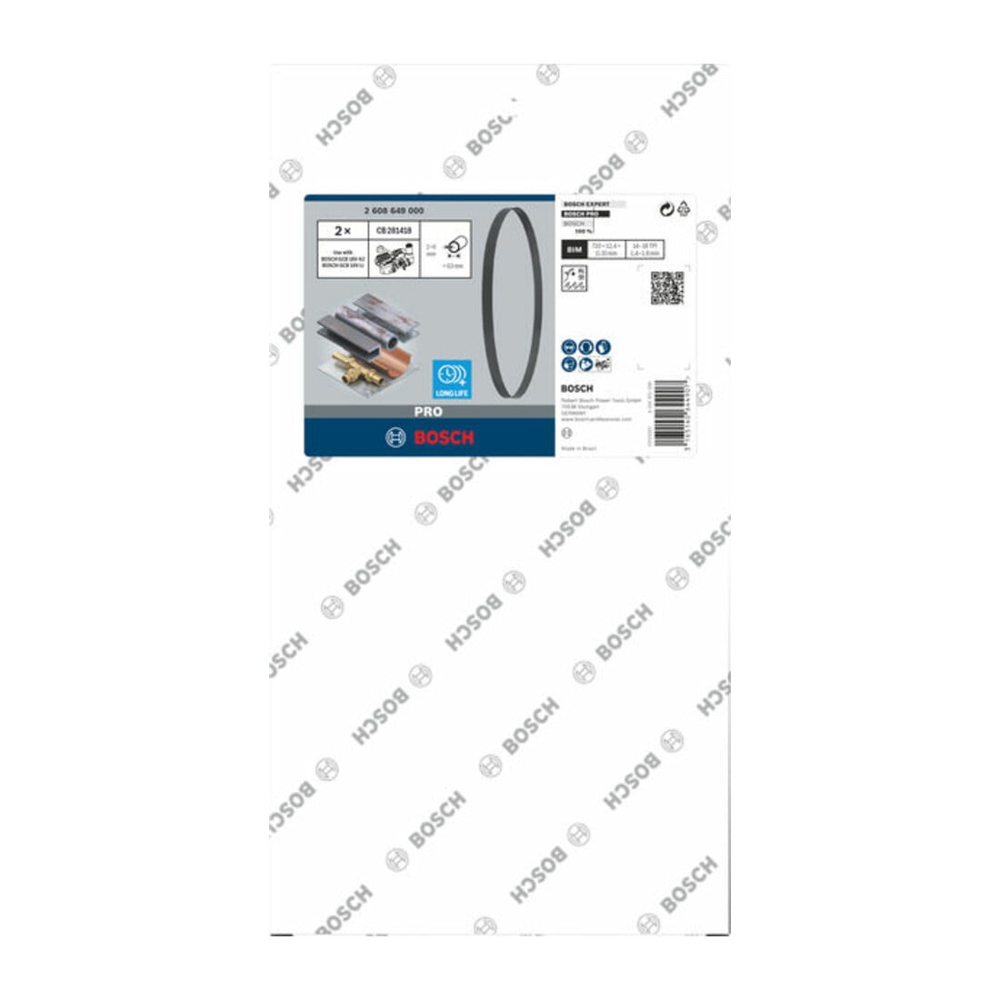 Bosch Lama per sega a nastro CB BIM 733 mm