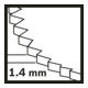 Lama a segmenti Bosch ACZ 85 EC Wood, HCS, 85 mm-5
