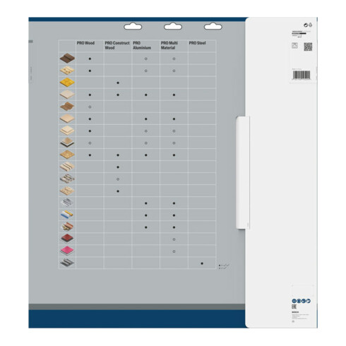 Bosch Lama per sega circolare Construct Wood 500 x 30 x 3,8 mm 36