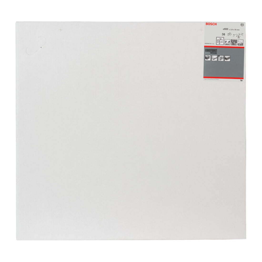 Bosch Lama per sega circolare Construct Wood 500 x 30 x 3,8 mm 36 SB3
