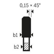 Bosch Lama per sega circolare Expert for Fibre Cement 160 x 20 x 2,2 mm 4-4