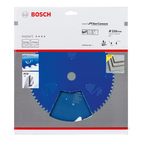 Bosch Lama per sega circolare Expert for Fibre Cement 216 x 30 x 2,2 mm 6