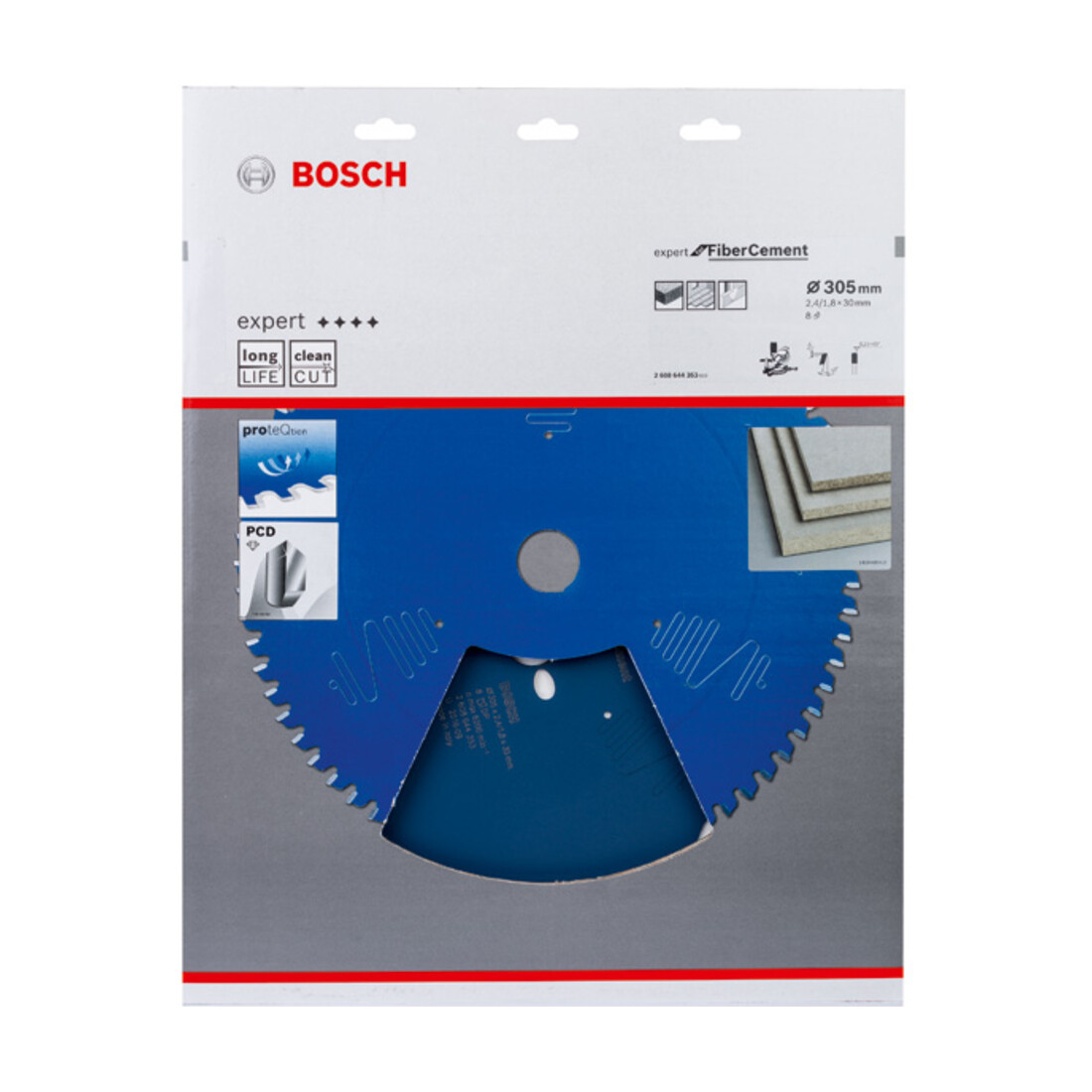 Bosch Lama per sega circolare Expert for Fibre Cement 305 x 30 x 2,4 mm 8