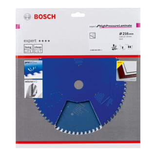Bosch Lama circolare Expert per plastica, per seghe circolari a tuffo e portatili 30mm