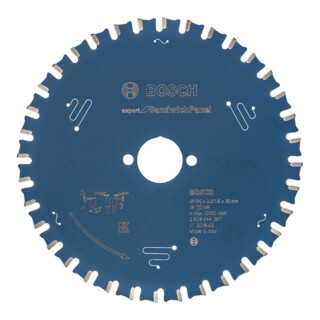 Bosch Lama circolare Expert Sandwich Plates, per seghe circolari a tuffo e portatili