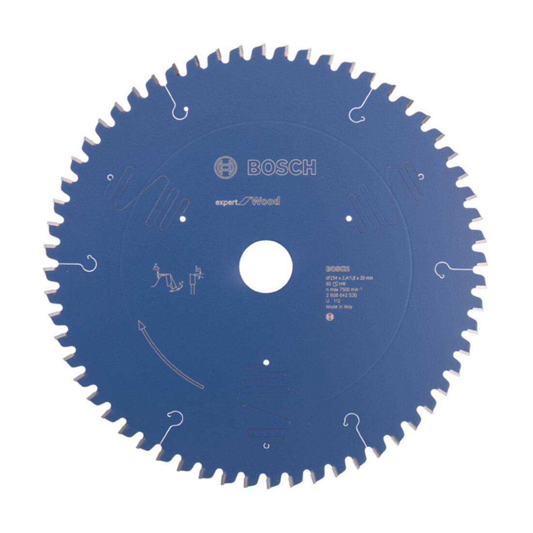 Bosch Lama per sega circolare Expert for Wood 254 x 30 x 2,4 mm 60