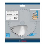 Bosch Lama per sega circolare Multi Material 160 x 20/16 x 2,4 mm 42-5