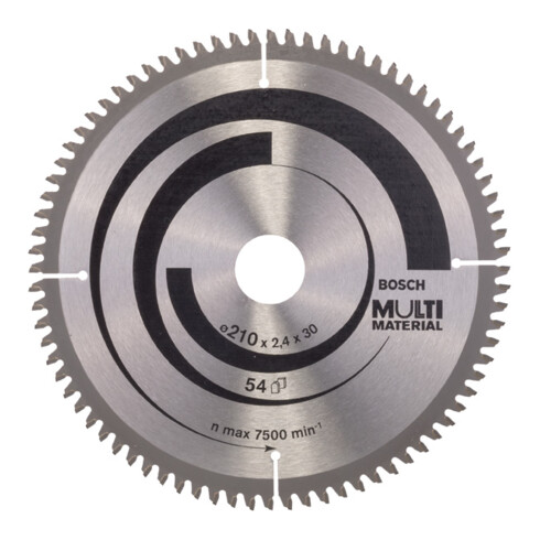 Bosch Lama per sega circolare Multi Material 210 x 30 x 2,5 mm 80