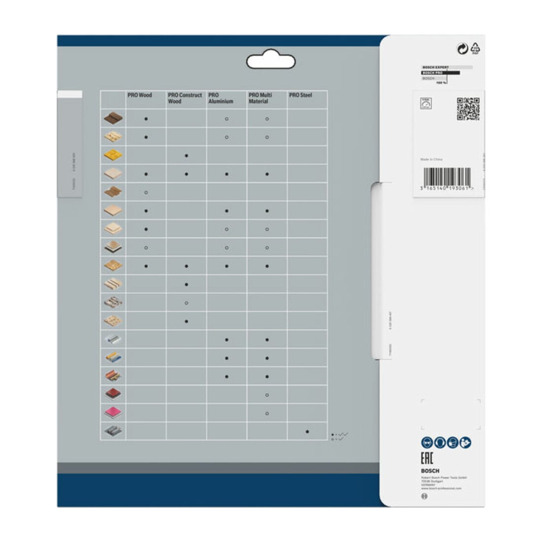 Bosch Lama per sega circolare Multi Material 250 x 30 x 3,2 mm 80