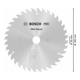 Bosch Lama circolare per sega Optiline Wood 216x30x2,6/1,6