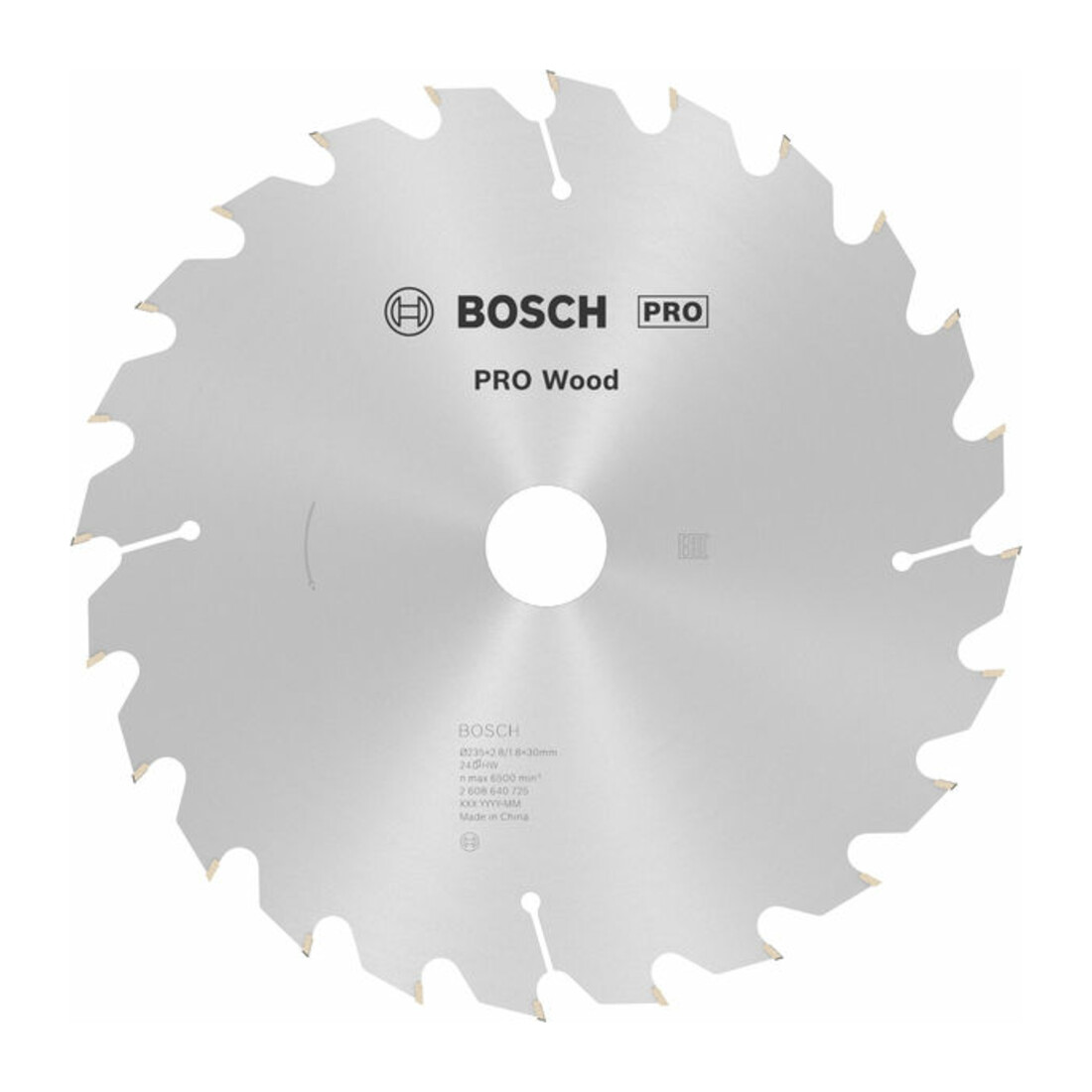 Bosch Lama per sega circolare Optiline Wood per seghe circolari manuali 235 x 30/25 x 2,8 mm 24