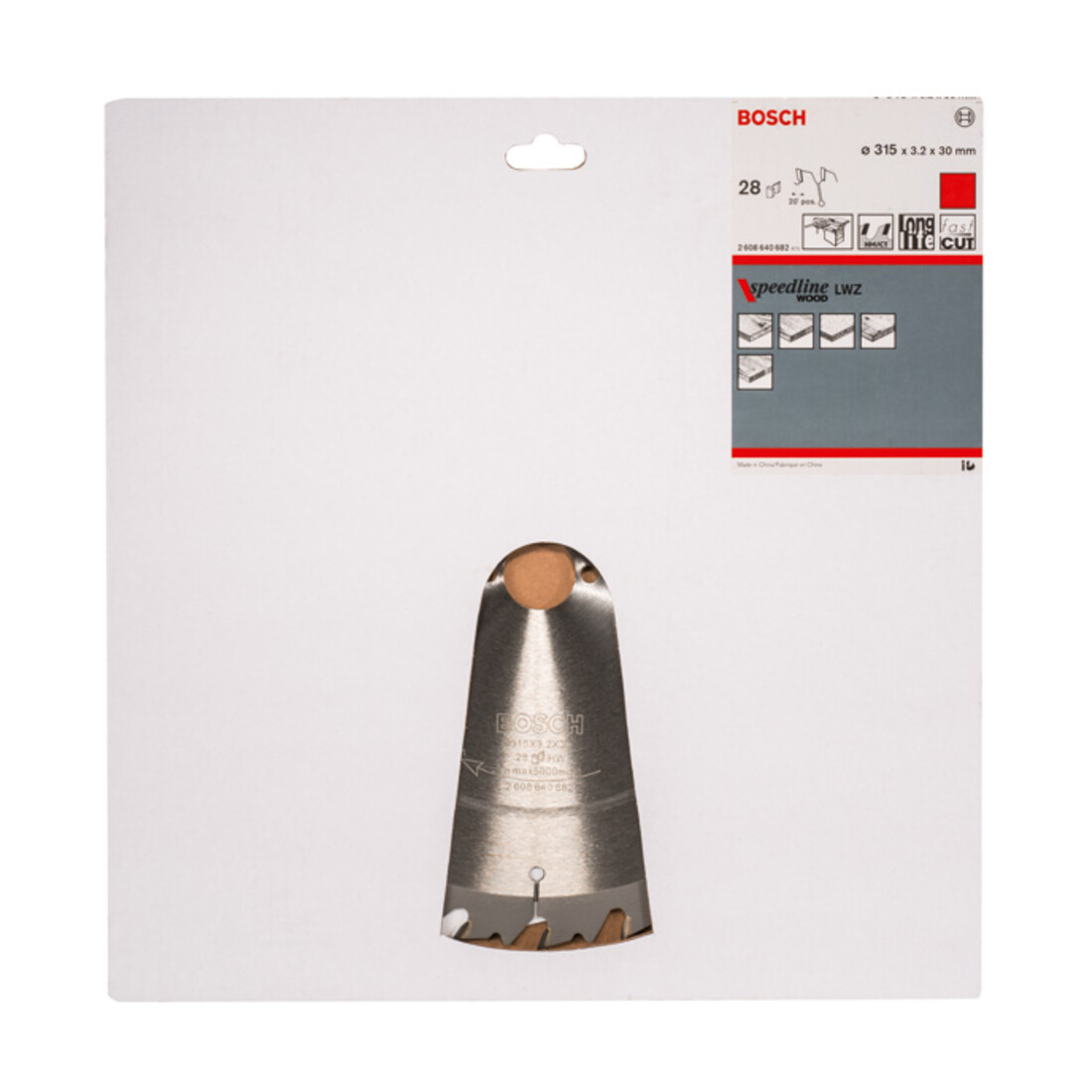 Bosch Lama per sega circolare PRO Wood 315 x 30 x 3,2 mm 28