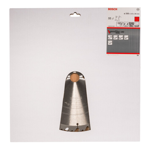 Bosch Lama per sega circolare Speedline Wood 350 x 30 x 3,5 mm 32
