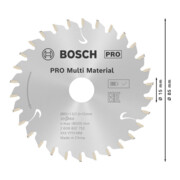 Bosch Lama per sega circolare Standard for Multimaterial per seghe a batteria 85 x 1,5/1 x 15 30 denti-2