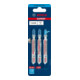 Bosch Lama per seghetto alternativo EXPERT Stainless Steel, T 118AhM 3pz.-4