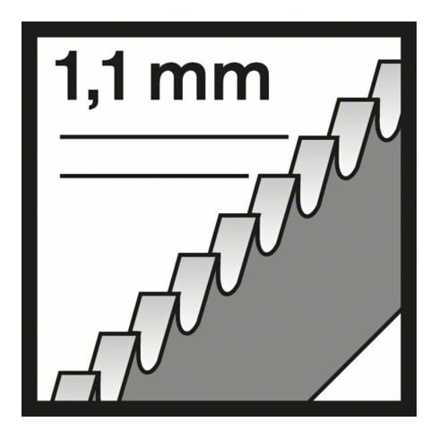 Bosch Lama per seghetto alternativo T 1018 AFP, Precision for Metal-Sandwich