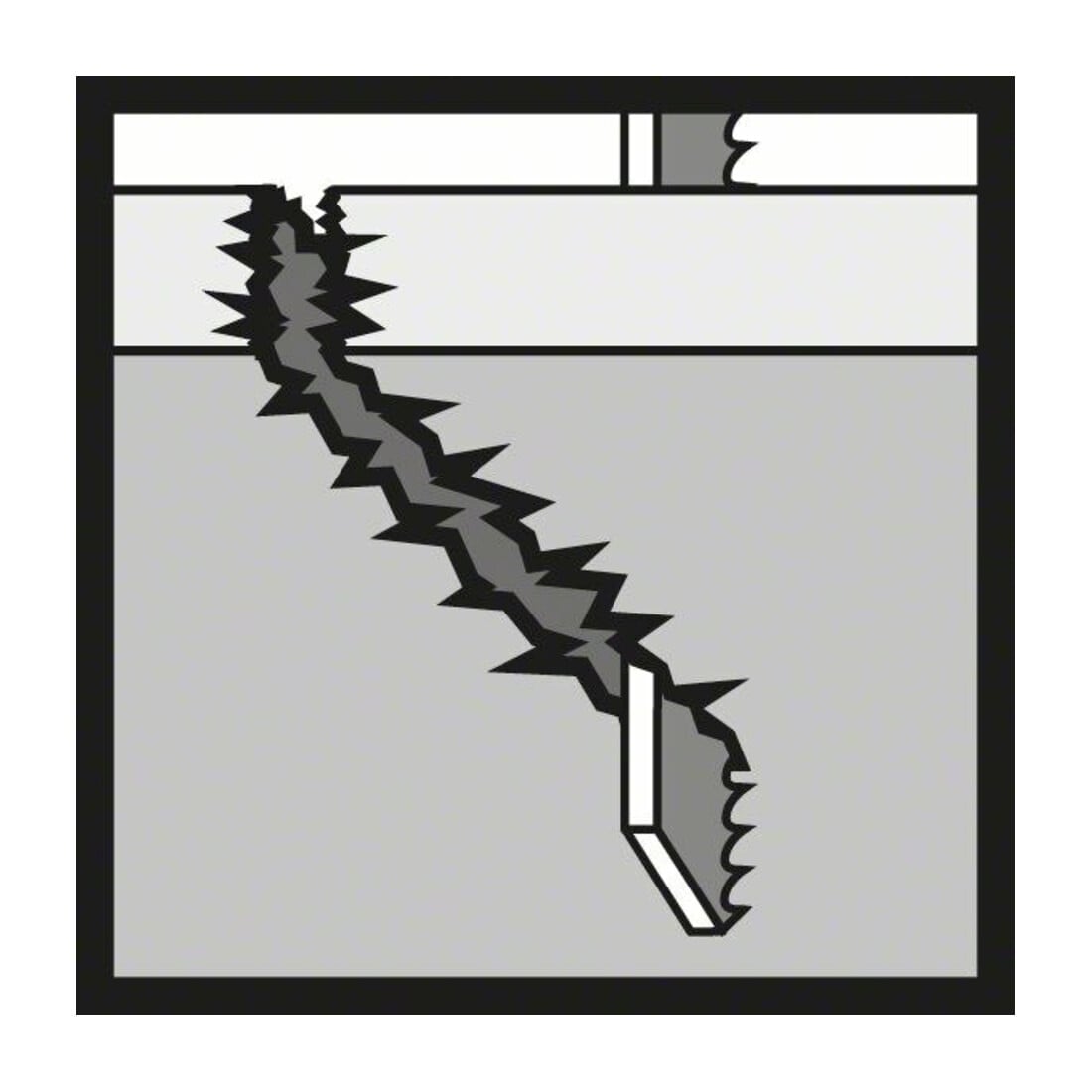 Bosch Lama per seghetto alternativo T 111 C, Basic for Wood