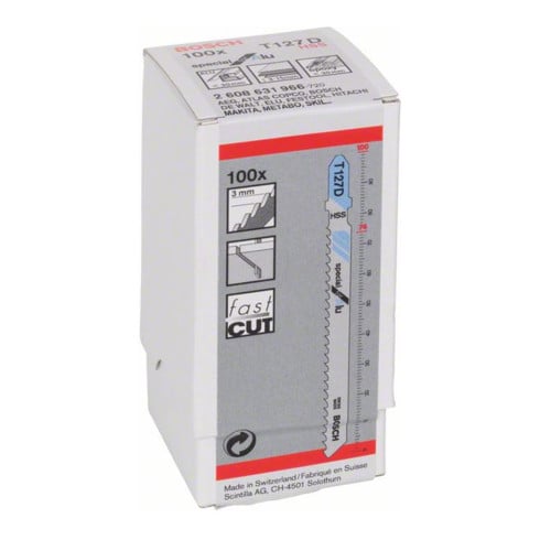 Bosch Lama per seghetto alternativo T 127 D, Special for Alu