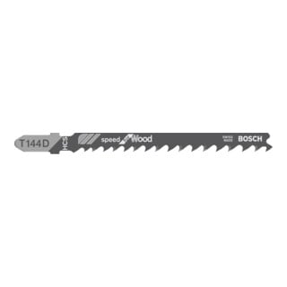 Lama per seghetto alternativo Bosch T 144 D, Speed for Wood