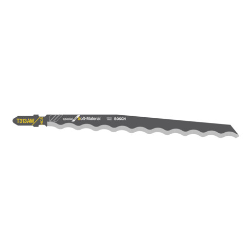 Bosch Lama per seghetto alternativo T 313 AW, Special for Soft Material