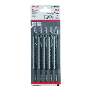 Lama per seghetto alternativo Bosch T 344 DP, Precision for Wood