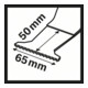 Bosch Lama per taglio a tuffo BIM PAII 65 APB Wood and Metal, 65x50mm-4
