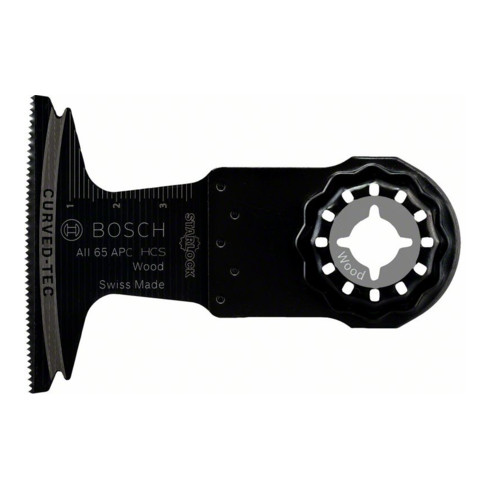 Bosch Lama per taglio a tuffo HCS AIZ 65 BC, Wood, 40x65mm
