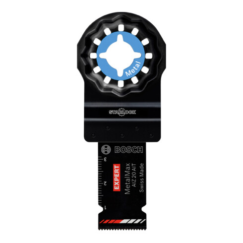 Bosch Lama per utensili multifunzione Expert MetalMax AIZ 20 AIT, 40x20mm