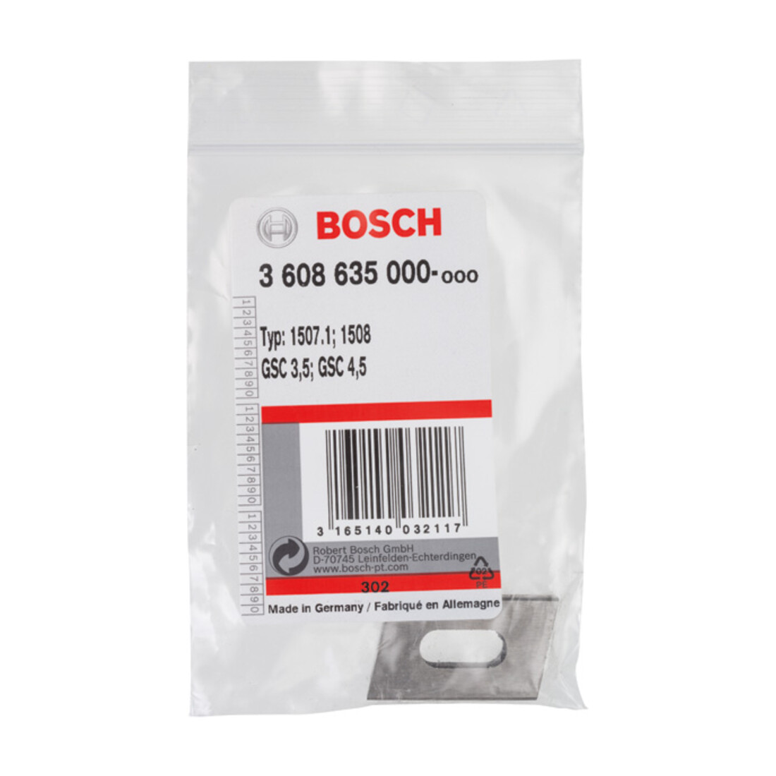 Bosch Lama superiore per piastra e cesoia universale per GSC 3,5/4,5