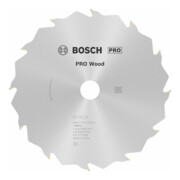 Lame de scie circulaire Standard pour bois Vitesse 165 x 20/16 x 1,7 mm