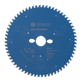 Lame de scie circulaire Bosch Expert Aluminium Pour les scies à onglet, les scies à onglet et les scies à panneaux 30 mm