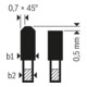 BOSCH Lame de scie circulaire expert for MultiMaterial 305 mm-2