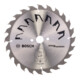 Bosch Lame de scie circulaire PRECISION D= 190 mm, Alésage= 20 mm, Z= 24-1