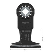 Bosch Lame de scie plongeante AII 65 APC bois, Starlock, 65 x 40 mm, 10 pièces-5