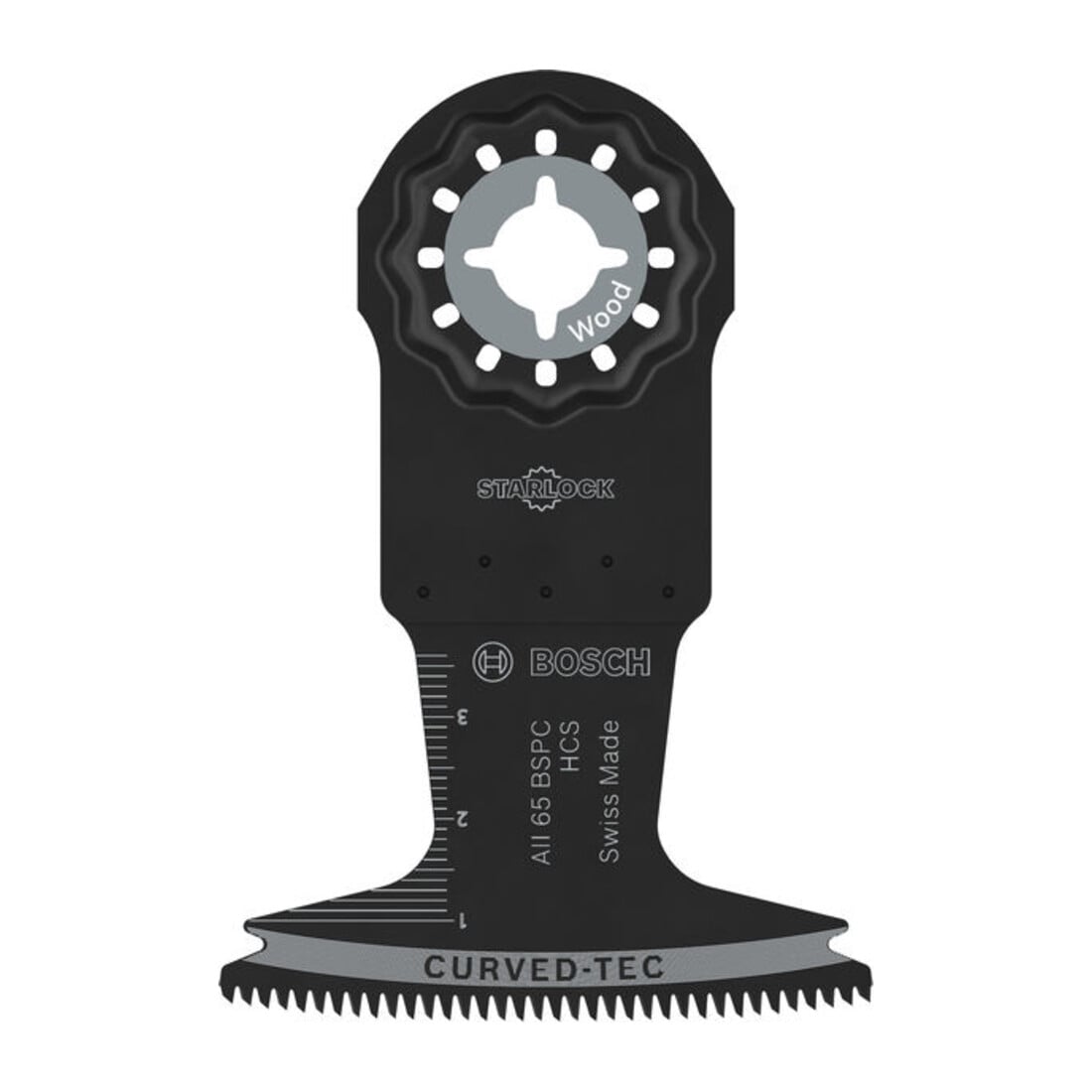 Bosch Lame de scie plongeante AII 65 BSPC pour bois, Starlock, 65 x 40 mm
