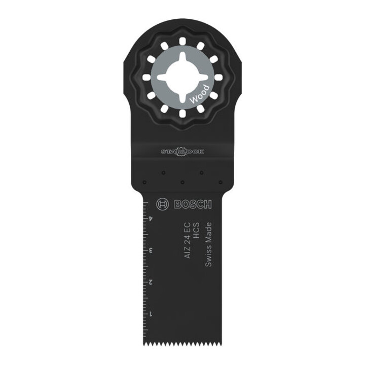 Bosch Lame de scie plongeante AIZ 24 EC pour bois, Starlock, 24 x 50 mm