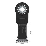 Bosch Lame de scie plongeante AIZ 32 BSPC pour bois, Starlock, 32 x 50 mm, 10 pièces-5