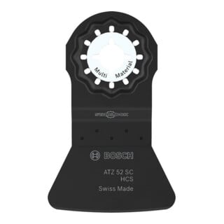 Bosch Lame de scie plongeante ATZ 52 SC Multi Matériaux, Starlock, 52 x 26 mm