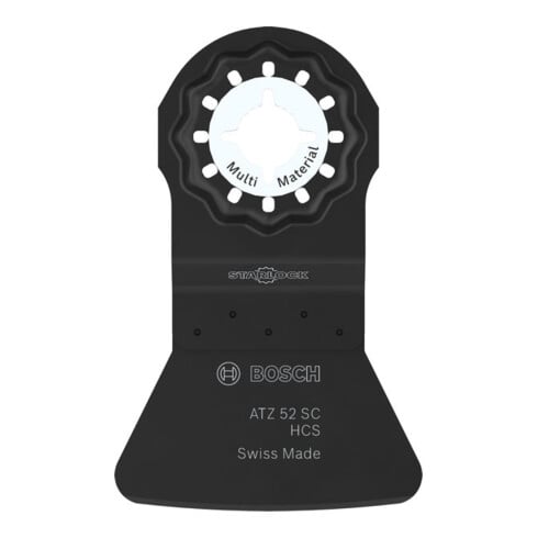 Bosch Lame de scie plongeante ATZ 52 SC Multi Matériaux, Starlock, 52 x 26 mm
