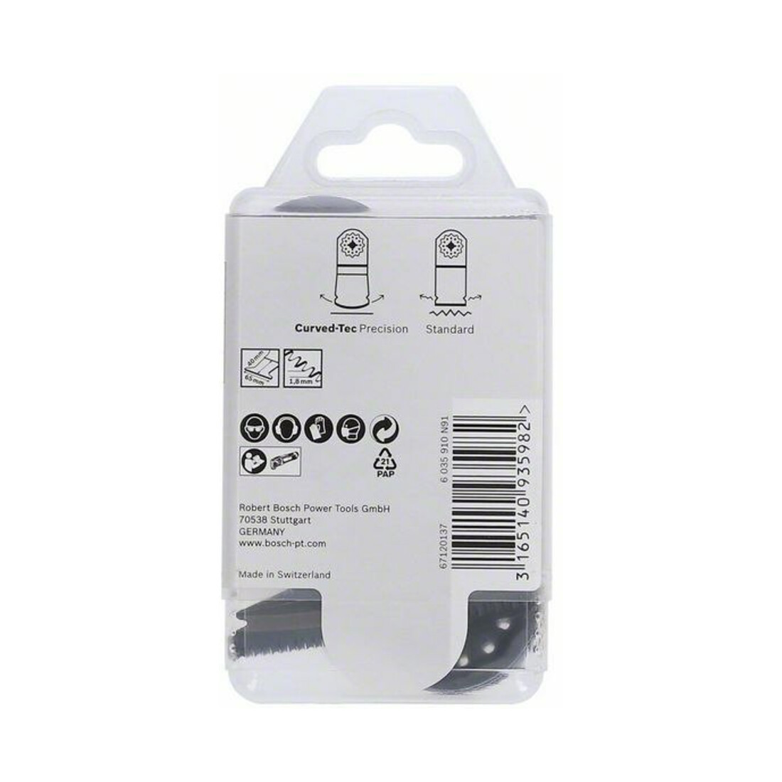 Bosch Lame de scie plongeante BiM AII 65 BSPC Starlock, 10 pièces