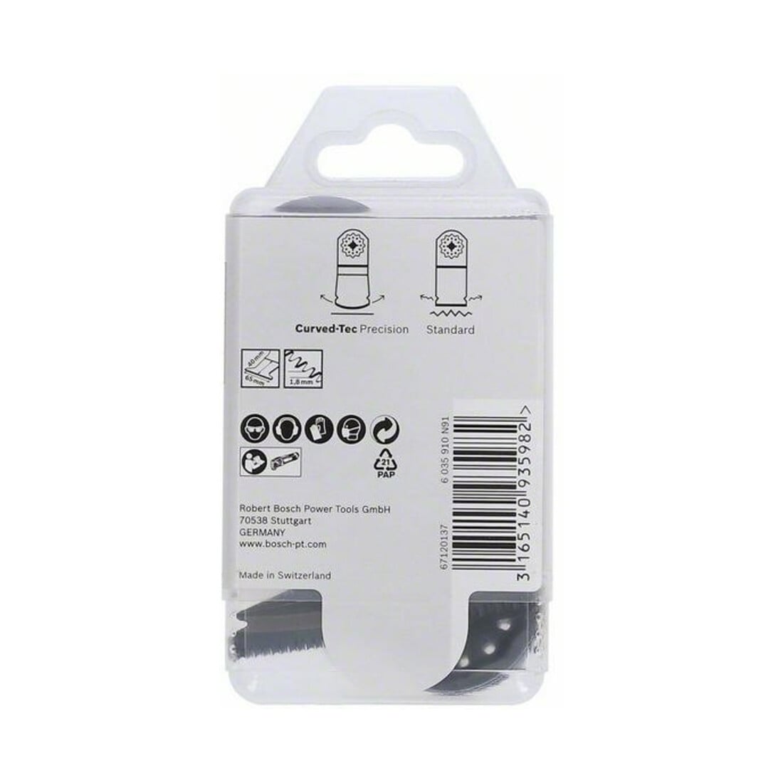 Bosch Lame de scie plongeante BiM AII 65 BSPC Starlock, 10 pièces